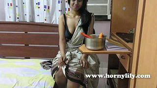 horny indian lily teacher seducing her student