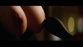 DAKOTA JOHNSON breasts underwear scene in Fifty Shades Freed