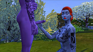 Avatar Sex with Neytiri - 3d animation