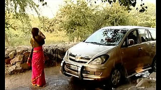 Indian Village Bhabhi Washing Car..{UNCUT EXCLUSIVE SCENE} ...MUST WATCH